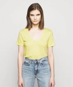 T-shirt Basique Femme Mustard | CLOSED Deletion List | Haut Femme