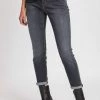 CLOSED Femme BAKER Jean Slim Dark Grey - Jean Slim Femme Gris Foncé