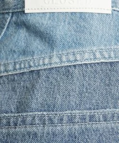 CLOSED Femme PATCHWORK SKIRT Minijupe Mid Blue - Jupe en Jean Patchwork Décontractée -Promos CLOSED Magasin 025fd505069d4d0891defc7e8b78c9b1