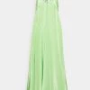 Robe d'été CLOSED Femme BIAS CUT SLIP DRESS - Vert Pomme | Élégance et Confort -Promos CLOSED Magasin 02ce9ea059d74874b6ec732135e759cc