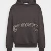 CLOSED COLLEGE HOODIE Sweatshirt Dark Nickel Homme - Sweats à capuche premium