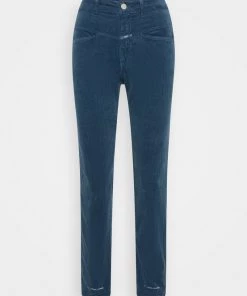 CLOSED Pantalon Classique Blue Slate Femme - Pantalon PEDAL PUSHER -Promos CLOSED Magasin 087b4540a58b46a2990eb62204be4c8d