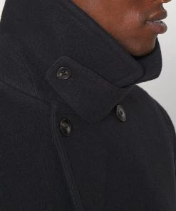 CLOSED Homme PEA COAT Manteau Court Dark Night - Manteau élégant pour homme -Promos CLOSED Magasin 0944293a7b754d018c600f50aafe185e