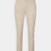 CLOSED Femme PEDAL PUSHER Pantalon Classique Grain Beige - Pantalon Taille Haute Élégant -Promos CLOSED Magasin 0e9f880b168b4284989f03ddede1e8a6