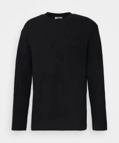 T-shirt à Manches Longues Homme Noir - CLOSED