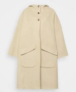 Manteau Classique avec Capuche CLOSED - Dried Teak pour Femme