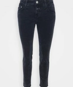 CLOSED Femme BAKER Jean Slim Dark Night - Jean Slim Femme Taille Haute - Denim Élégant -Promos CLOSED Magasin 12e954b4783c41cf8757c88d755953ec