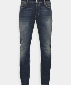 CLOSED Homme UNITY Jean Slim Bleu Foncé - Jeans Homme Taille Slim -Promos CLOSED Magasin 1374f22eaca34baa95ab7a37cf0c24f3