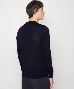 Pull Homme CLOSED - Polo à Manches Longues Dark Night - Maille Haut de Gamme -Promos CLOSED Magasin 14ea49253ef54325937a65fdb86a52c8