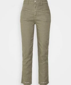 CLOSED Pantalon Classique Dried Basil Femme - Pantalon Pédalier Élégant -Promos CLOSED Magasin 16e6bff2ce6740c48765d6235a4e3143