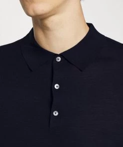 Pull Homme CLOSED - Polo à Manches Longues Dark Night - Maille Haut de Gamme -Promos CLOSED Magasin 17211fd66984467682ccee72e31201f7