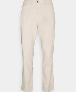 CLOSED ATELIER Tapered Chino Homme - Gris Taupe - Pantalon Chino Élégant