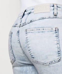CLOSED Femme Jeans Skinny Bleu Clair - Jean Slim Taille Haute -Promos CLOSED Magasin 19eda43100ce4ae4a6df740c8c3eb617