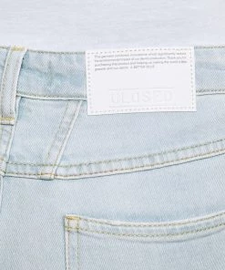 CLOSED Femme BAKER HIGH Jean Slim Mid Blue - Jean Slim Taille Haute Bleu Moyen -Promos CLOSED Magasin 1a174d7a80fb4bd0b9b5154358a41c37