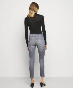 CLOSED BAKER Jean Slim Femme - Gris Moyen - Coupe Élégante et Confortable -Promos CLOSED Magasin 1bcd6db7e5114474a87693834ad1aa82