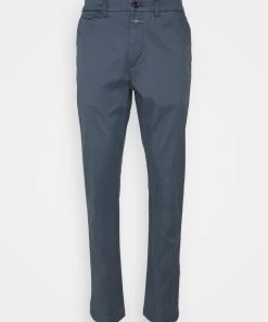 CLOSED Homme ATELIER TAPERED Chino Blue Slate - Pantalon Chino Élégant pour Homme -Promos CLOSED Magasin 1f0184367d5448628553c03c463a80e6