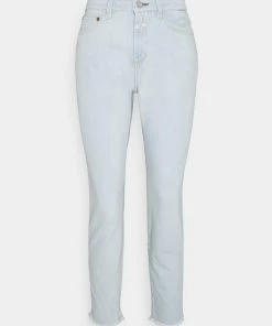 CLOSED Femme BAKER HIGH Jean Slim Mid Blue - Jean Slim Taille Haute Bleu Moyen -Promos CLOSED Magasin 1f6fa41bdcbf4683ad50e7fba377781d