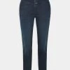 CLOSED Femme PEDAL PUSHER Jean Droit Dark Blue - Jeans Taille Haute Femme -Promos CLOSED Magasin 230e6345ce4d42fcbe27940542164965