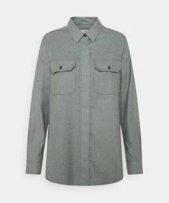 CLOSED Femme LIVA Chemisier Pale Teal - Chemise Élégante pour Femme