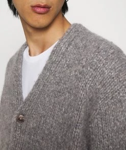 Gilet Cardigan CLOSED Homme Gris Clair Melange - Vêtements en Maille -Promos CLOSED Magasin 24de584c8b0e4c6b890565defc42b71c