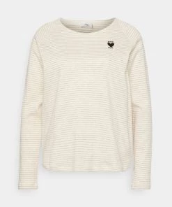 T-shirt à Manches Longues Femme CLOSED - Yellow Ecru - Style Décontracté et Élégant