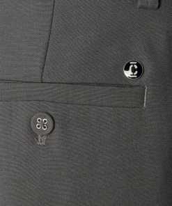 CLOSED Homme LIVINGTON WIDE Pantalon Classique Dark Nickel - Pantalon Homme Large Coupe -Promos CLOSED Magasin 25a842d8ba954a4ba41299c9198b2d92