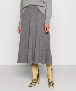 Jupe Trapèze CLOSED PAOLA - Gris Foncé Mélangé - Femme