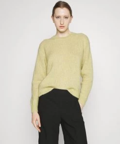 CLOSED Femme CREW LONG SLEEVE Pullover New Jade - Pulls Élégants pour Femme