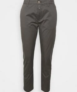 CLOSED Femme JACK Chino Dark Nickel - Pantalon Chino Élégant pour Femme