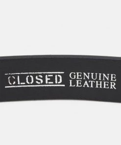 CLOSED Femme Ceinture Détente en Cuir Noir - Élégance et Confort 9 CLOSED Femme Ceinture Détente en Cuir Noir - Élégance et Confort -Promos CLOSED Magasin 3469f2ecd4a24cef8ea990420be7d8d0