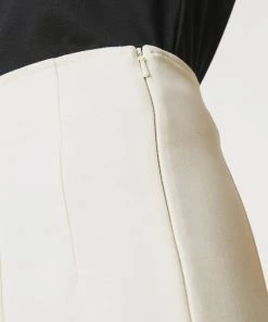 CLOSED Femme KYLA Pantalon Classique Vanilla Sherbet - Pantalon Élégant et Confortable -Promos CLOSED Magasin 347ab9763de14eceb9aa67e535593d20