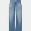 CLOSED EDISON Jean Droit Mid Blue Femme - Jeans droit pour femme en bleu moyen -Promos CLOSED Magasin 34bcc6152a3e40288192c31047c97583