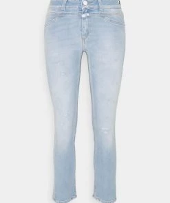 CLOSED Femme STARLET Jean Slim Bleu Clair - Taille ajustée | Vêtements -Promos CLOSED Magasin 35aa224682f94c7791918bf5f8d3e3b5