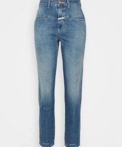 CLOSED Femme PEDAL PUSHER Jean Slim Mid Blue - Jean Slim Taille Haute -Promos CLOSED Magasin 367febcc7fb945b9a72290be28844607