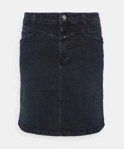 CLOSED MINI SKIRT Minijupe Blue/black Femme - Jupe en Jean Décontractée