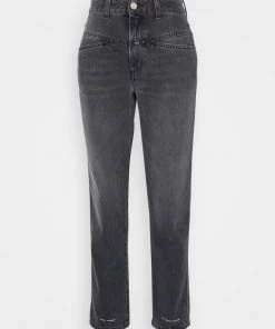 CLOSED Femme PEDAL PUSHER Jean Droit Mid Grey - Jeans droit élégant pour femme -Promos CLOSED Magasin 375d9a29ec184484b0f469e8a46e296b