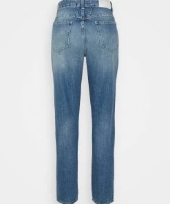 CLOSED Femme PEDAL PUSHER Jean Slim Mid Blue - Jean Slim Taille Haute -Promos CLOSED Magasin 3af3dd1e89984c8e870ebd71acc1b461