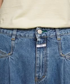 CLOSED Femme PEARL Jean Droit Mid Blue - Jeans Droit pour Femme -Promos CLOSED Magasin 3bf2afc414494813a1519a07f1ddc992