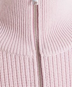 Pullover CLOSED Homme ZIPPED JUMPER Rose Clair - Maille/Pulls/Vêtements -Promos CLOSED Magasin 3d4c382038db4e67b3a2c20dea452e55