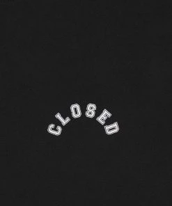 T-shirt Femme CLOSED Col Rond avec Logo Imprimé Noir -Promos CLOSED Magasin 3dc3db967773482ba448c88ef31116e2