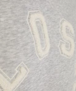 CLOSED Femme Sweatshirt à Capuche avec Logo Blanc sur la Poitrine - Gris -Promos CLOSED Magasin 3dfd36ca5f974b31bffacf46a323d840