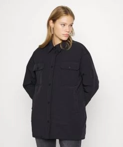 CLOSED Titania Veste d'Hiver Noir Femme - Manteau Chaud Élégant