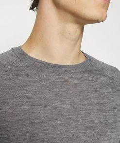 Pullover CLOSED à col ras du cou gris foncé mélangé - Homme -Promos CLOSED Magasin 4619ed4ccaca40a8ba5f44a7b2a9cb66