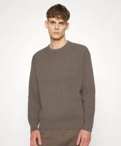 Pullover CLOSED Homme JUMPER - Dark Nickel - Maille/Pulls/Vêtements