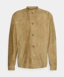 CLOSED Homme BOWLER Veste En Cuir American Elm - Veste en cuir élégante pour homme