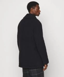 CLOSED Homme PEA COAT Manteau Court Dark Night - Manteau élégant pour homme -Promos CLOSED Magasin 4fdc7f6e25f441d386885645c75d464c