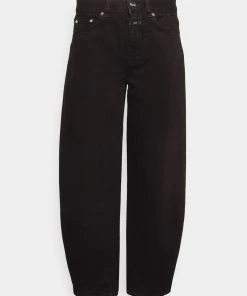 CLOSED Femme FAYNA Jean Boyfriend Noir - Jeans Large Taille Confortable