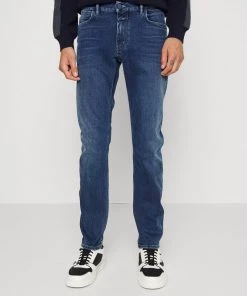 CLOSED UNITY SLIM Jean Homme Slim Bleu Foncé - Denim Élégant et Confortable