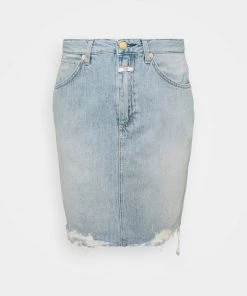 CLOSED SHEMMETT Minijupe Mid Blue Femme - Mini jupe élégante en denim
