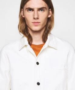 CLOSED WORKER JACKET - Veste en Jean Ivory pour Homme - Style Décontracté et Durable -Promos CLOSED Magasin 52a7f378b01a441a8314ae564ac0120e